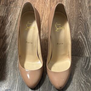 Christian Louboutin Beige Heels